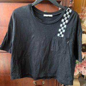 Vans cropped tee